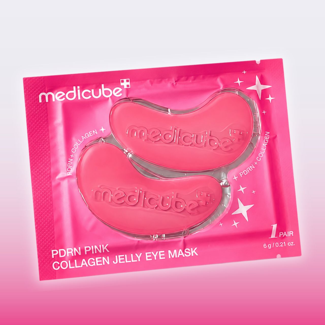 Medicube PDRN Pink Collagen Jelly Eye Mask 1 Pair (0.21 oz / 6 g)